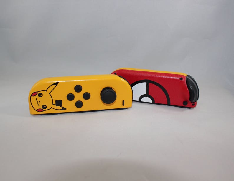 Nintendo Switch Custom Joy-Cons Special Pikachu Edition | Etsy