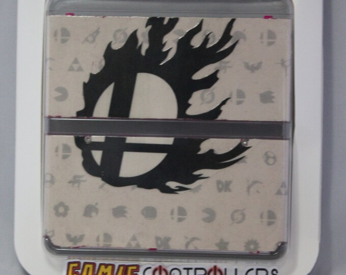 New Nintendo 3DS Faceplates Cover Plates Custom One of a Kind Fire
