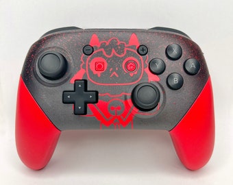 Nintendo Switch Pro Controller | Cult of the Lamb Bloody Lambert Cult Leader | Custom Painted | In Stock Ready to Ship | CHRISTMAS DELIVERY