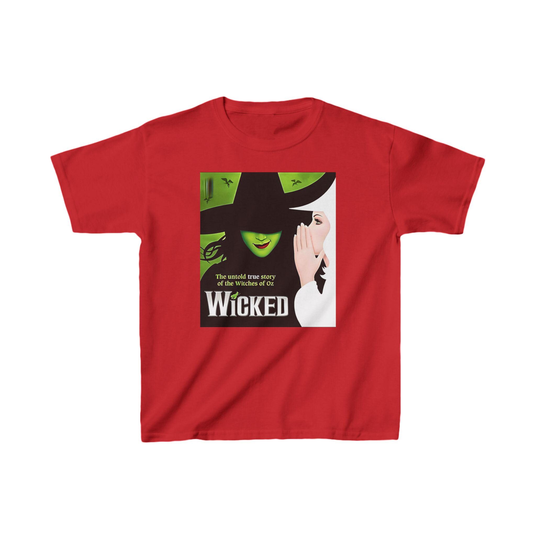 ウィキッド・ミュージカル・キッズTシャツ：ブロードウェイファン