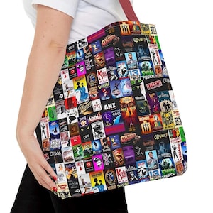 Musical Theater Tote Bag - Broadway Lover Gift, Actor Actress Rehearsal Bag, Theater Fan Shoulder Bag, Drama Club Gift, Music Lover Tote