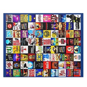 Custom Broadway Collage Musical Theater Puzzle - Jigsaw Game ...
