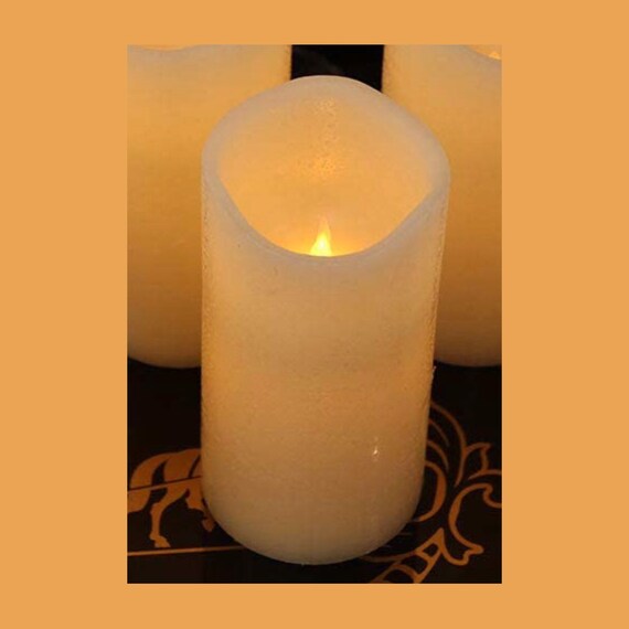 Real Wax Candle w Timer Personalized For Sister Memorial Flameless Candle Gift Explore Now! Includes Photo and Text