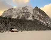 frozen Lake Louise