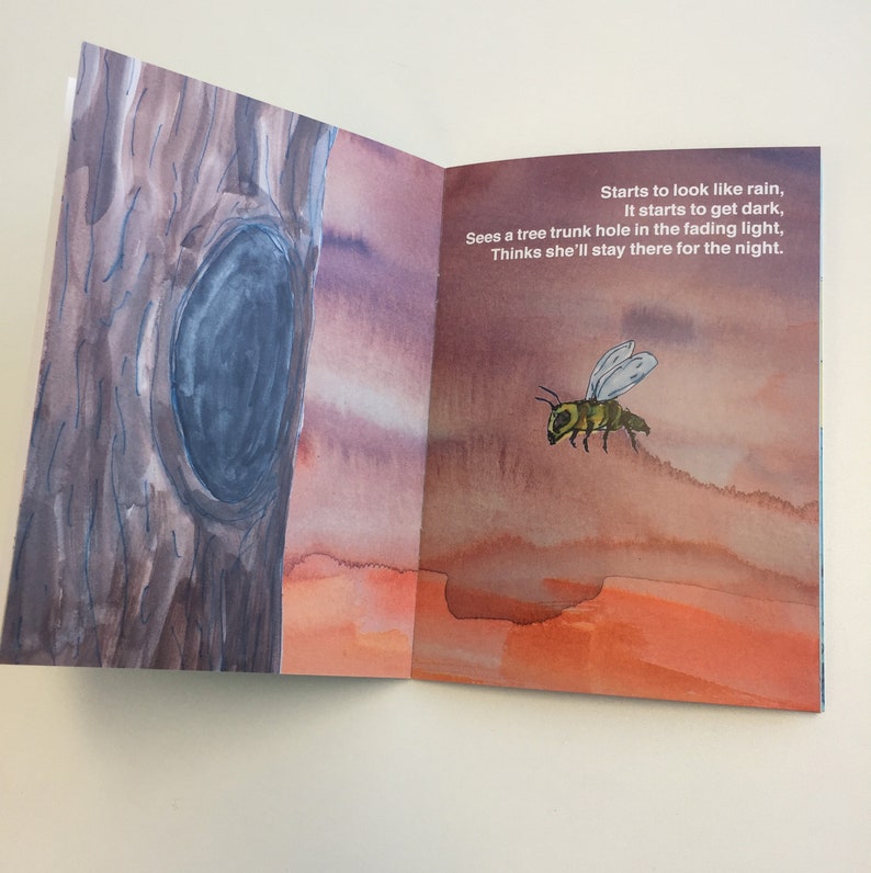 The Lost and Lonely Honey Bee Children's Book written by Alan Levy and illustrated by Rob Thom image 2