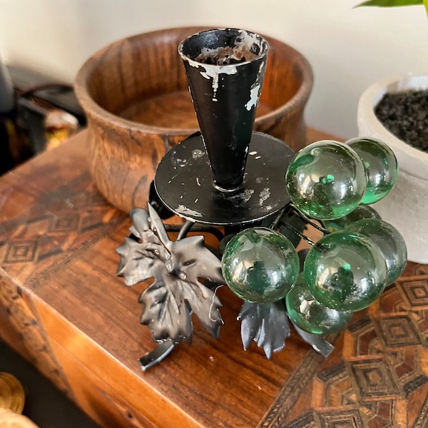 Grape Candle Holder Etsy