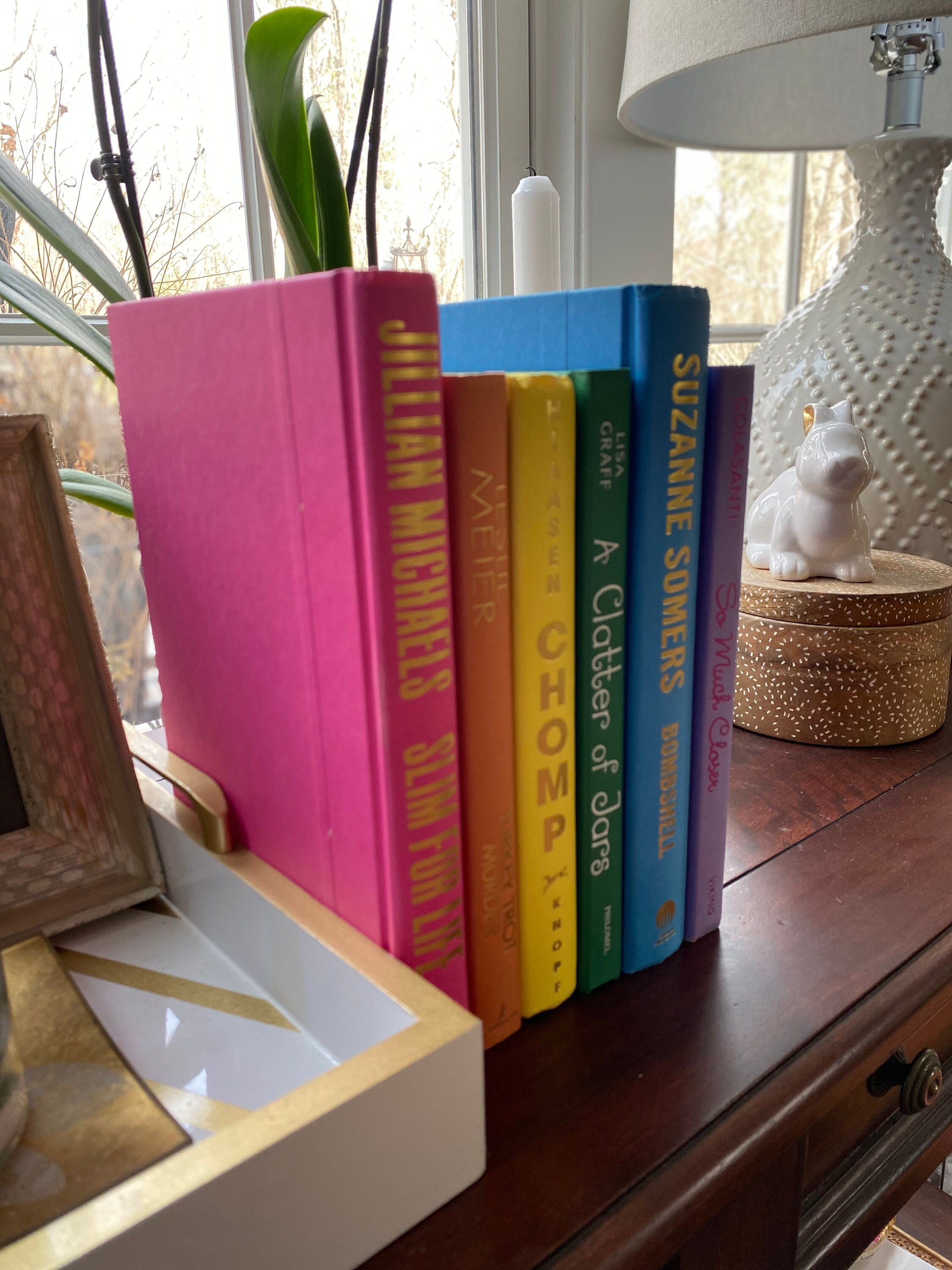 Set of Books for Decor RAINBOW Etsy UK