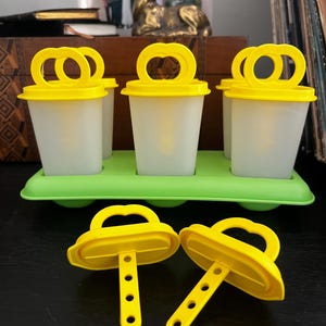 Tupperware Ice Tups Set, popsicle mold set, ice lollies