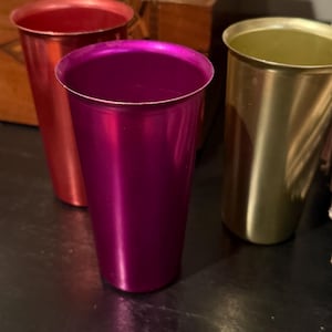 Aluminum Cups Vintage - Etsy