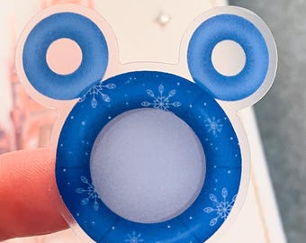 Blizzard Beach Sticker of Mickey Floatie | Water Bottle Stickers Disney Stickers Disney World Vinyl Stickers Disney Gift Laptop Stickers