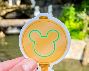 Disney MagicBand Scanner Sticker | Water Bottle Stickers Disney Stickers Disney World Vinyl Stickers Disney Gift Laptop Stickers Mickey Cute