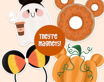 Disney Halloween Cruise Door Magnet Set | DCL Cruise Magnet, Disney Cruise Halloween Door Decor, Disney Cruise Line Door Magnet