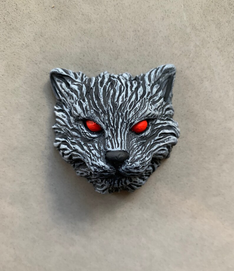 Creepy Cat Magnet