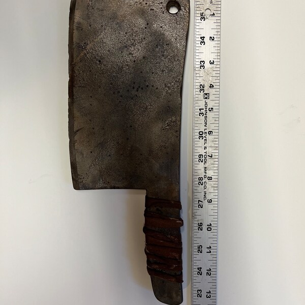 Meat Cleaver Prop Etsy