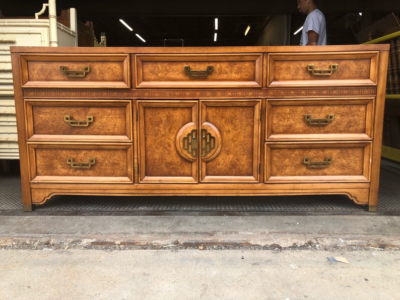 Henry Link Mandarin Asian Style Dresser Custom Lacquer Image 0