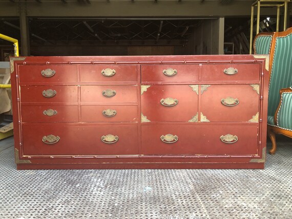 Asian Style Dresser Custom Lacquer Free Shipping Etsy