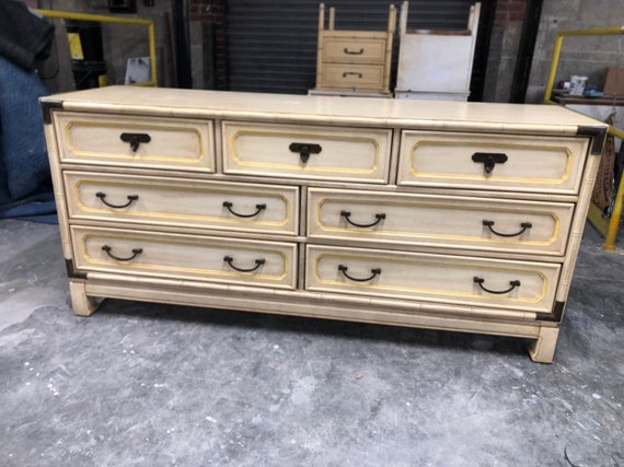 Gorgeous Asian Dresser Custom Lacquered Free Shipping Etsy