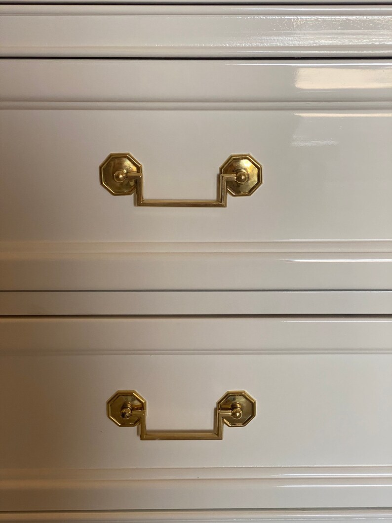 Pair of Traditional Nightstands Custom Lacquered Etsy