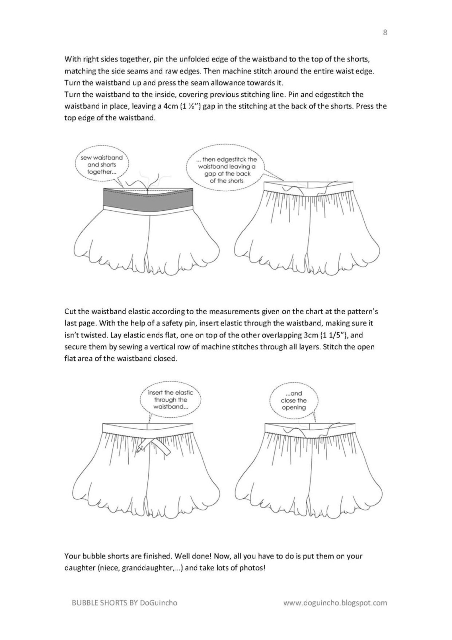 BUBBLE SHORTS by DoGuincho Etsy