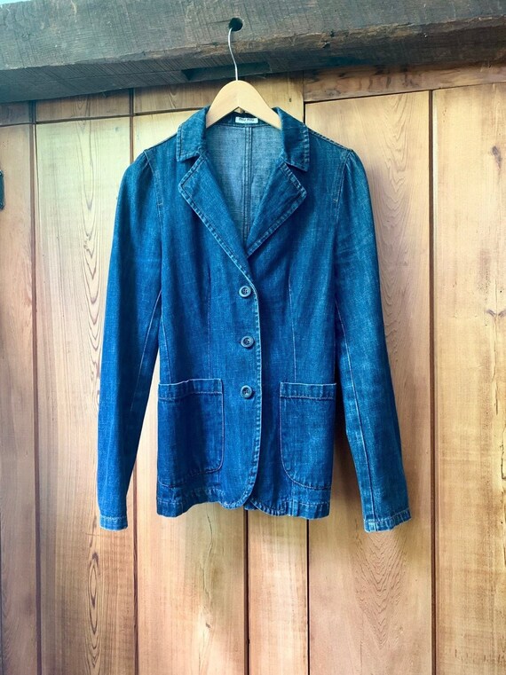Miu Miu Denim Blazer