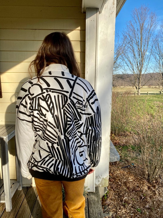 Peter Max Reversible Puffy Jacket