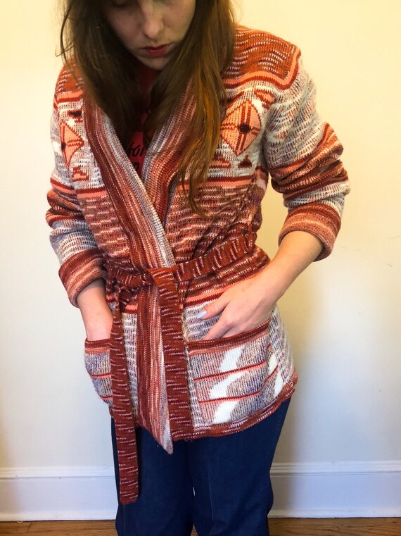 Navajo Knit Sweater