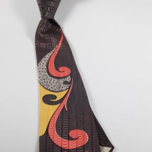 Vintage Art Print tie - 1950s