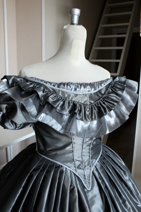 1860 ball gown