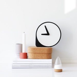 Clock CLORK PuikDesign Steel Time Natural Hands Simple Clean Elegant image 1