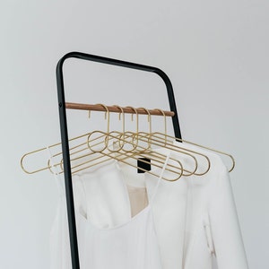 COATHANGER Puik Design Amsterdam accessory hangers gold steel designhangers decoration closet closet hangers image 4