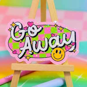 消え去れ Y2K ホログラフィック ステッカー