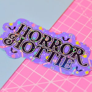 Horror Hottie Holographic Sticker