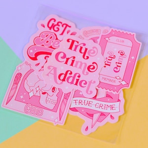 True Crime Sticker Pack