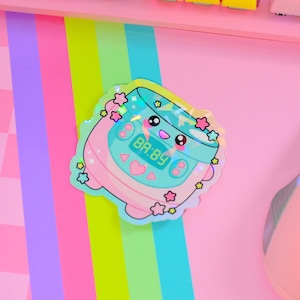 Rice Cooker 2.0 Holographic Sticker