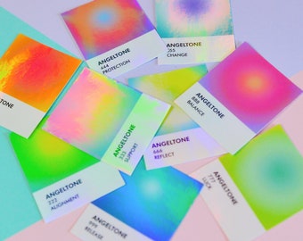 Angel Aura Iridescent Sticker Pack