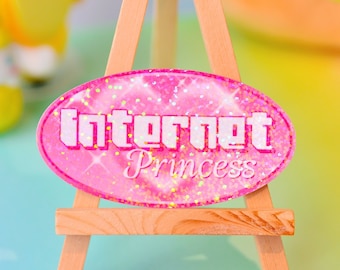 Internet Princess Y2K Holographic Sticker