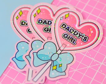 Daddy's Girl V3 DDLG Holographic Sticker