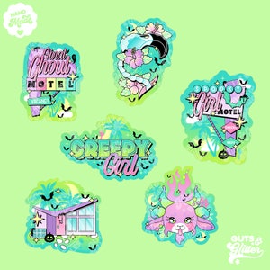 Spooky Summer Sticker Pack