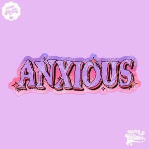 Anxious, Vamp Holographic Sticker