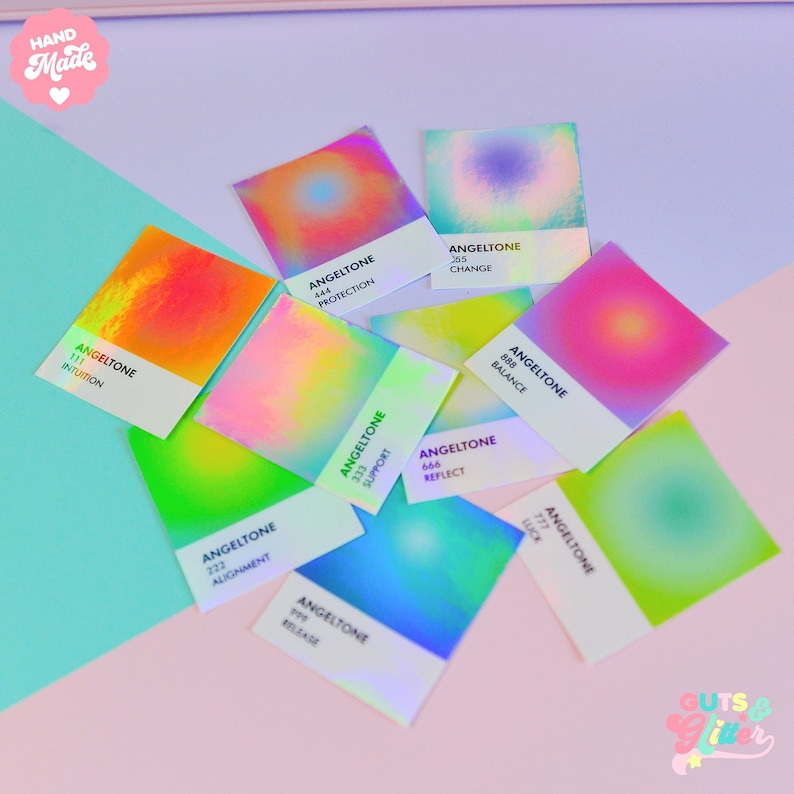 Angel Aura Iridescent Sticker Pack 