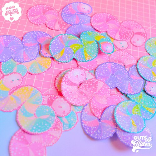 Fizzy Gummy Worm Holographic Sticker