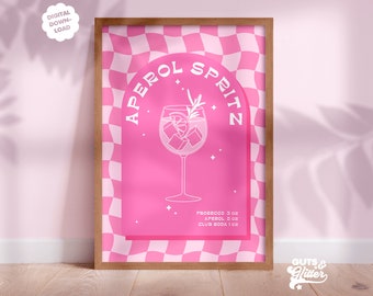 Cocktail Digital Télécharger Instant Printable Wall Art