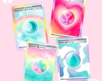 Faerie, Mermaid Energy Holographic Sticker
