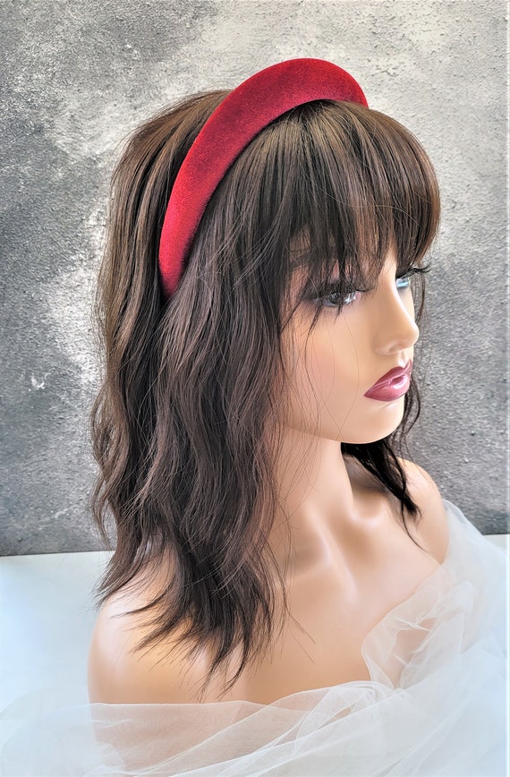 TEDDY HAIR BAND BROAD CHOCOLATE BROWN TEDDY HAIR BAND BROAD CHOCOLATE BROWN