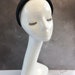 THICK HEADBAND IN BLACK VELVET 299364