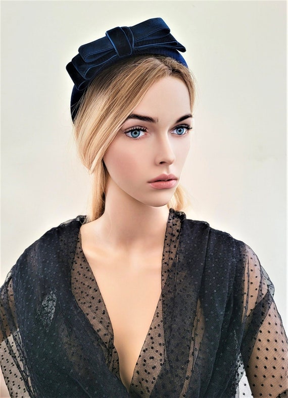 VELVET HAIR BAND BROAD LIGHT BLUE VELVET HAIR BAND BROAD LIGHT BLUE