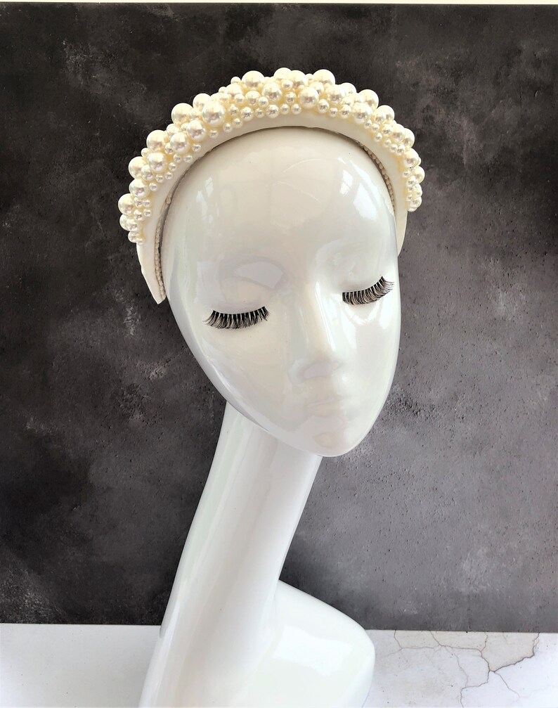 pearl encrusted headband