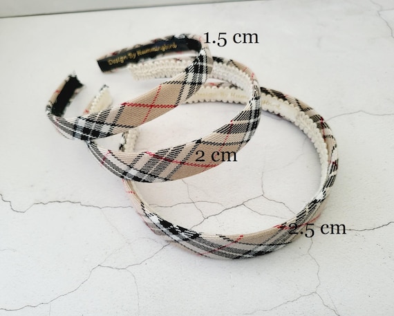 Ann Taylor tartan embellished headband Ann Taylor Tartan Embellished Headband Rainforest Women main image 4