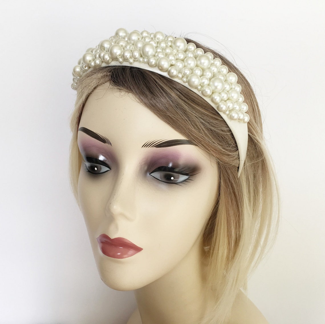 pearl encrusted headband