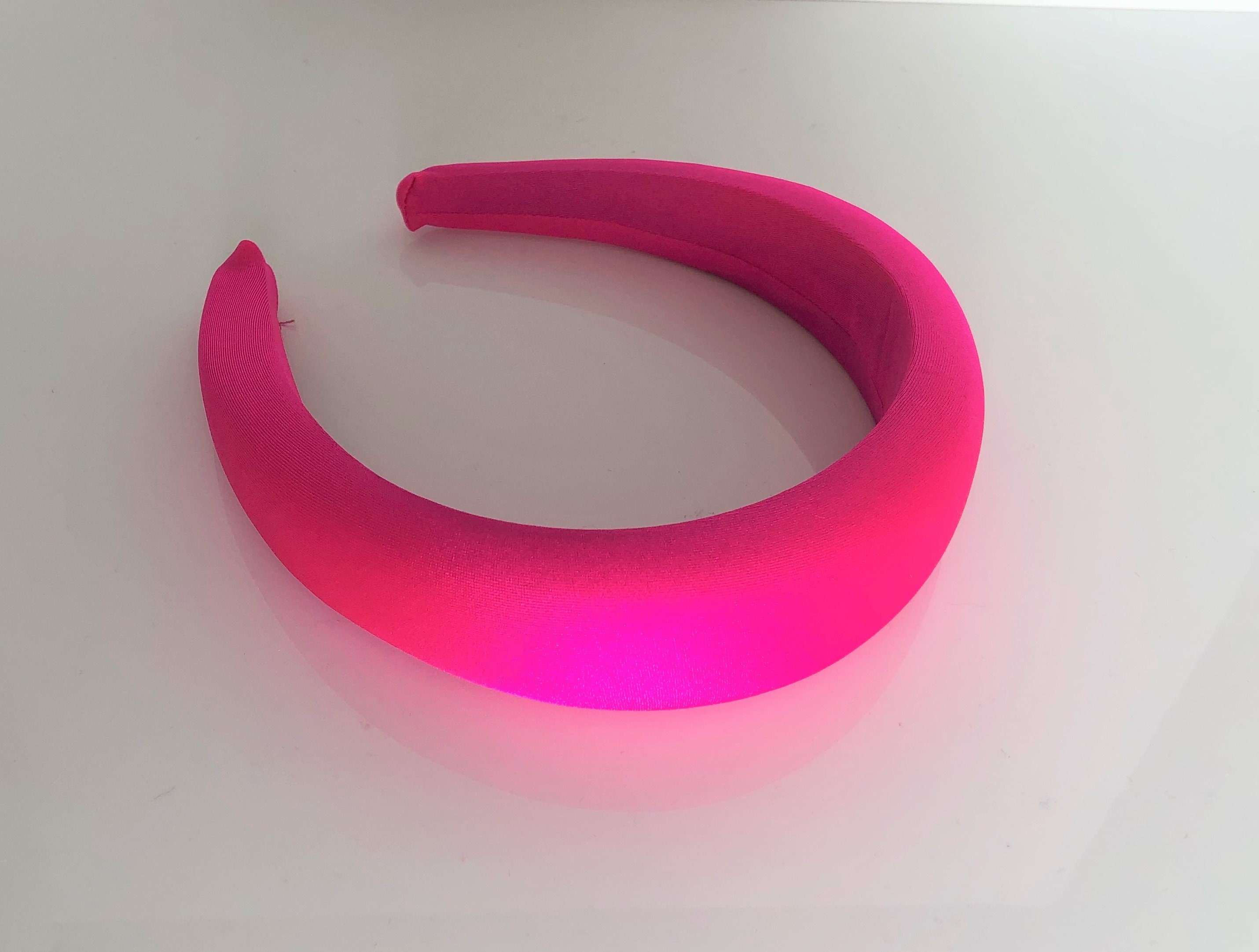 Hot pink headband deals